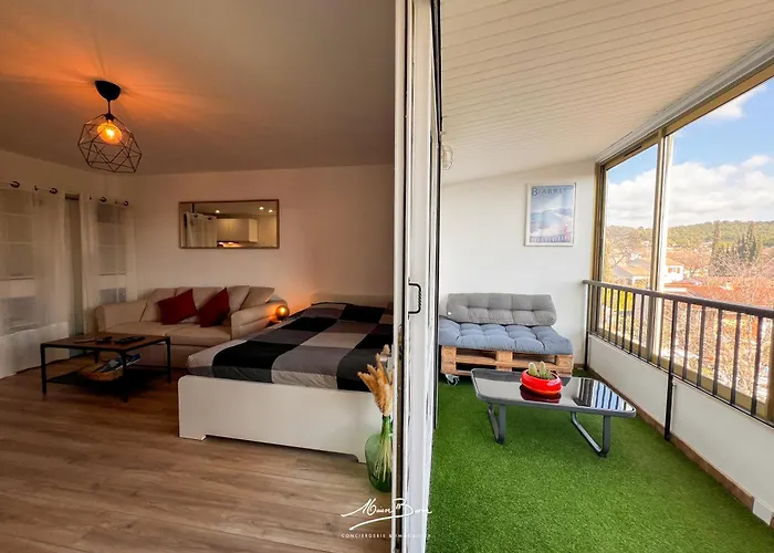 Studio Lumineux 4 Couchages Avec Terrasse A 500M De La Plage, Parking Gratuit